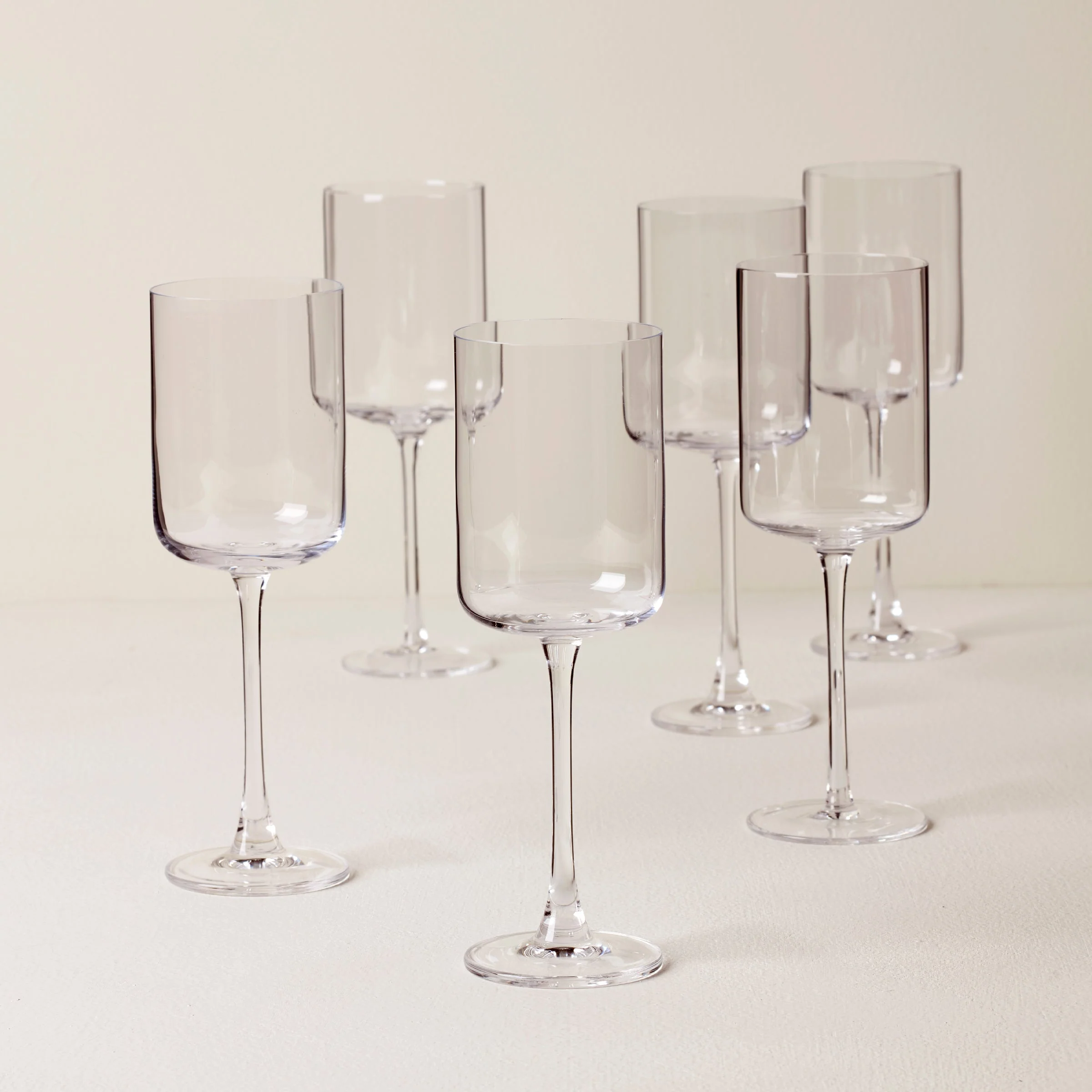 Tuscany Classics Straight White Wine Glasses, Set of 6